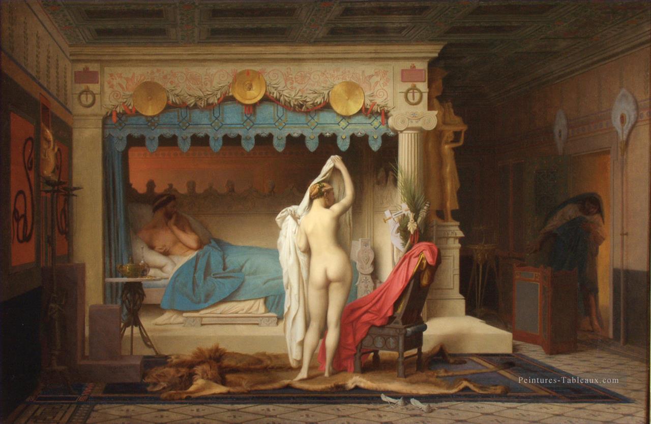 Roi Candaules grecque arabe orientalisme Jean Léon Gérôme Peintures à l'huile